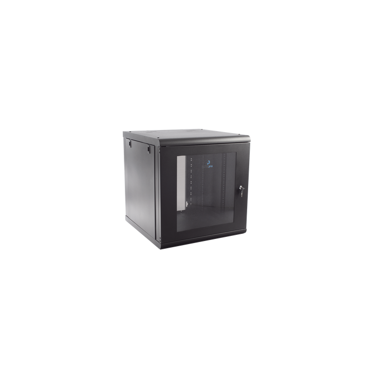 Gabinete de Pared 16U de 635 mm de Profundidad, Rack de 19 in en Acero Reforzado: Compacto y Resistente para Soluciones