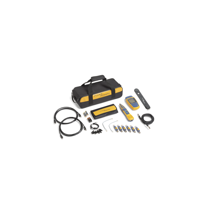 Kit Profesional de Verificador de Red MicroScanner2, para Comprobación de Redes de Voz, Datos y Video, con Pantalla