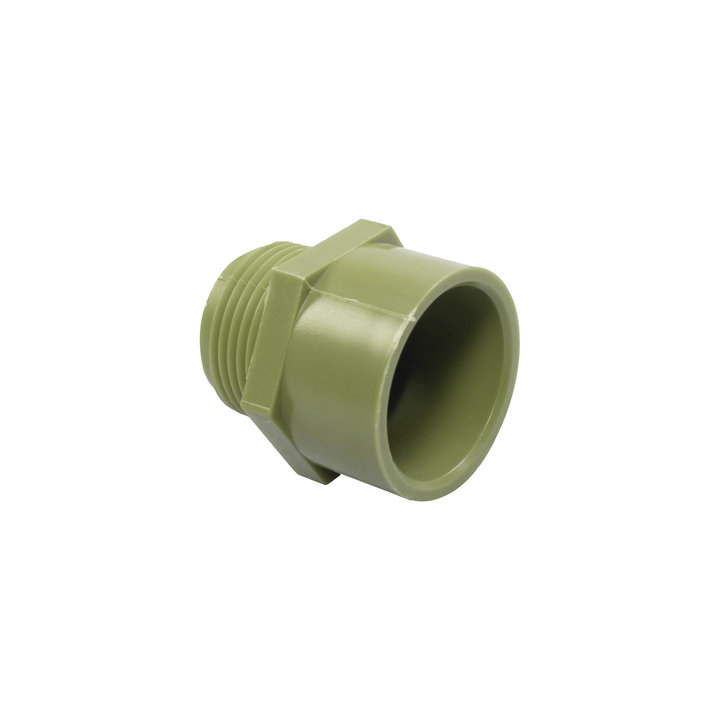 Conector para Tubería PVC Conduit Pesado de 3/4" (19 mm).