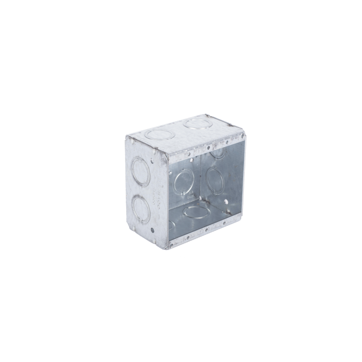 Caja Multigang de 2 Gangs/ Profundidad de 2-1/2 Pulgadas (6.35 cm)/ 12 Entradas de 1/2 - 3/4 Pulgadas (1.27 - 1.91 cm)