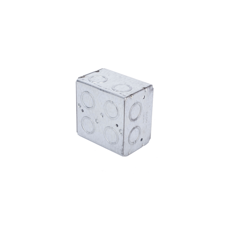 Caja Multigang de 2 Gangs/ Profundidad de 2-1/2 Pulgadas (6.35 cm)/ 12 Entradas de 1/2 - 3/4 Pulgadas (1.27 - 1.91 cm)