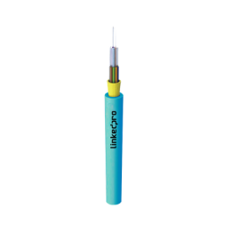 Cable de Fibra Óptica Multimodo OM3 50/125, 12 Hilos, para Interior, Tight Buffer 900µm, OFNR Riser, Dieléctrica,