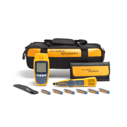 Kit Profesional de Verificador de Red MicroScanner PoE, para Comprobación de Redes de Voz, Datos, Video y PoE 802.3af,