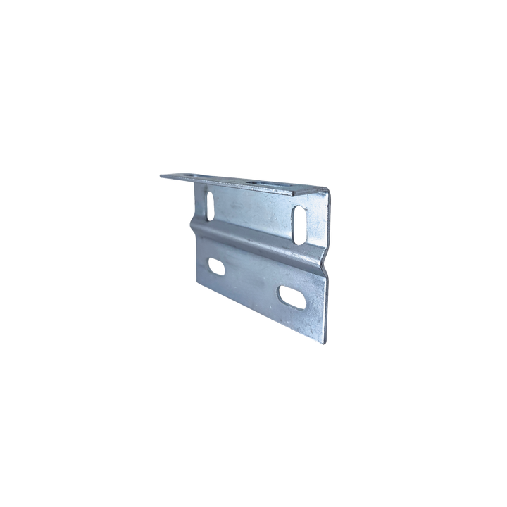 Placa Salida a Tubo, con acabado Electro Zinc