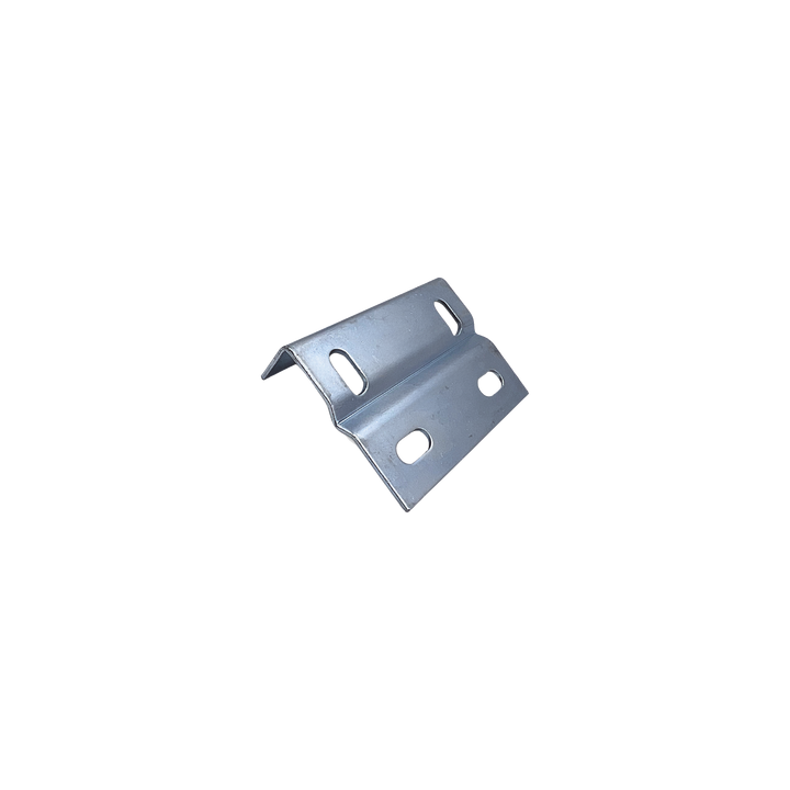Placa Salida a Tubo, con acabado Electro Zinc