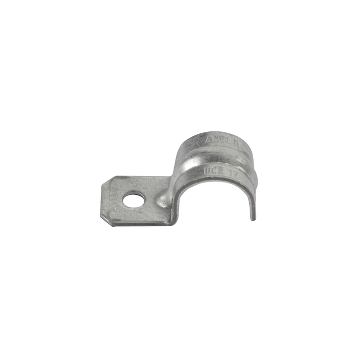 Abrazadera tipo Uña para Tubo Conduit Pared Gruesa y Conduit PVC de 3/4 (19 mm).