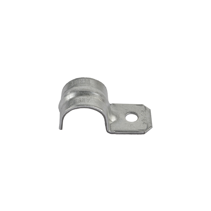 Abrazadera tipo Uña para Tubo Conduit Pared Gruesa y Conduit PVC de 3/4 (19 mm).