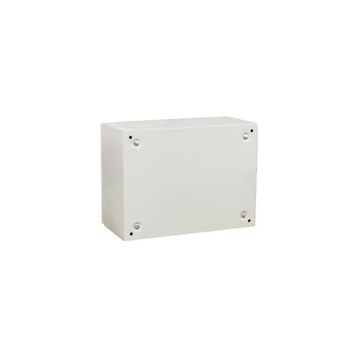 Gabinete de Acero IP66 Uso en Intemperie (400 x 300 x 300 mm) con Placa Trasera Interior Metálica y Compuerta Inferior