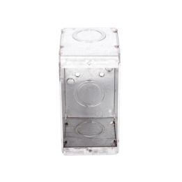 Caja (Chalupa) Multigang de 1 Gang/ Profundidad de 2-1/2 Pulgadas (6.35 cm)/ 8 TKO (1/2 y 3/4).