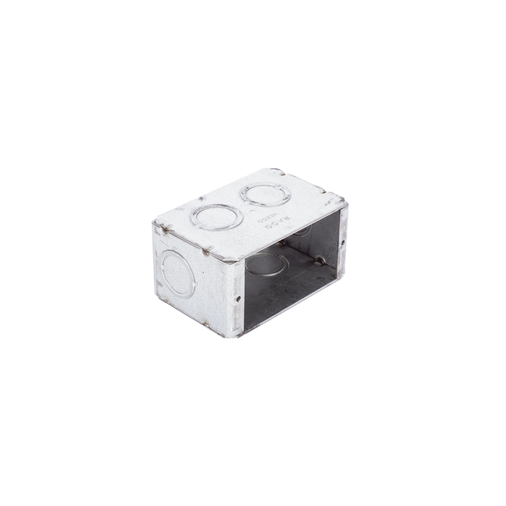 Caja (Chalupa) Multigang de 1 Gang/ Profundidad de 2-1/2 Pulgadas (6.35 cm)/ 8 TKO (1/2 y 3/4).