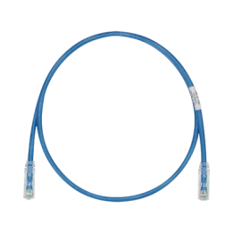 Cable de Parcheo TX6, UTP Cat6, 24 AWG, CM, Color Azul, 2.13 Metros (7 Pies)