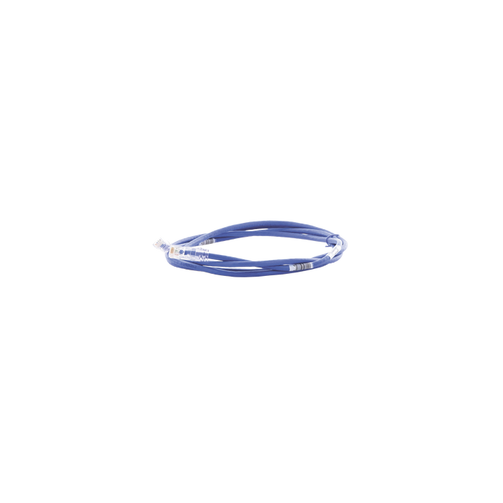 Cable de Parcheo TX6, UTP Cat6, 24 AWG, CM, Color Azul, 2.13 Metros (7 Pies)