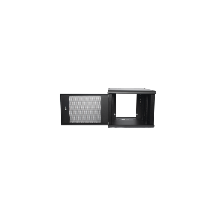 Gabinete de Pared con Puerta Perforada, 635mm de Profundidad, 9U Rack de 19 in, Acero Reforzado