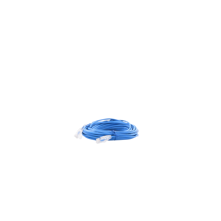 Cable de Parcheo Slim UTP Cat6A - 10 Metros (32.81 Pies) Azul, Diámetro Reducido (28 AWG)
