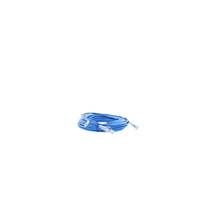 Cable de Parcheo Slim UTP Cat6A - 10 Metros (32.81 Pies) Azul, Diámetro Reducido (28 AWG)