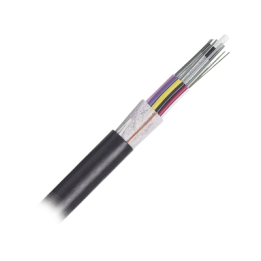 Cable de Fibra Óptica 24 Hilos, OSP (Planta Externa), No Armada (Dieléctrica), MDPE (Polietileno de Media Densidad),