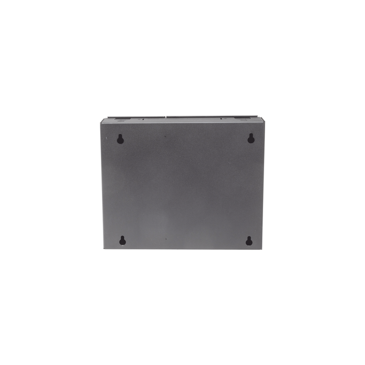 Caja de Conexión de Fibra Óptica, Para Montaje en Pared, Acepta 2 Placas FAP o FMP, Hasta 48 Fibras, Color Negro