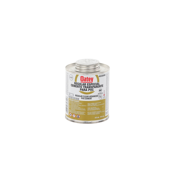Pegamento / Cemento Claro de 473 ml para Tubo Conduit PVC Pesado.