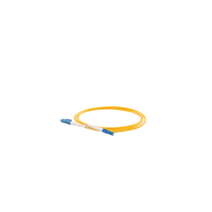 Jumper de Fibra Óptica Monomodo LC/UPC-LC/UPC Simplex de 1 Metro (3.28 Pies), 3mm