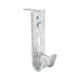 Soporte (Gancho) tipo J-Hook, hasta 7 cables Cat6, ideal para soportar cableado en los espacios de manipulación al