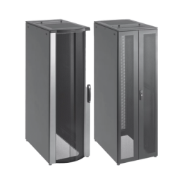 Gabinete de Telecomunicaciones de 42 UR ProLine FloTek, 600 mm de Ancho, 1000 mm de Profundidad, Color Negro