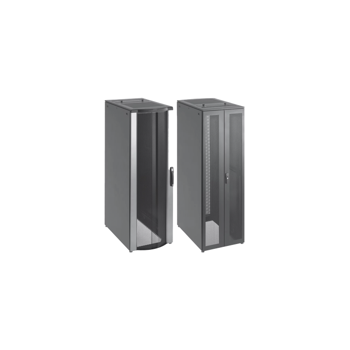 Gabinete de Telecomunicaciones de 42 UR ProLine FloTek, 600 mm de Ancho, 1000 mm de Profundidad, Color Negro