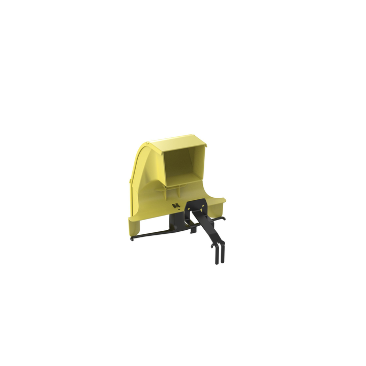 Bajada Para Canaleta FiberRunner™, Uso con Medidas 4x4, 6X4, 12X4, o 24X12, Con Reducción a 4X4, Color Amarillo
