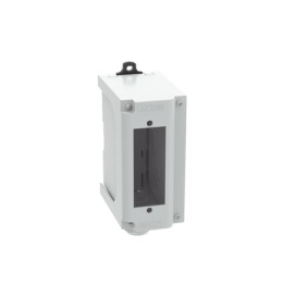 Panel de Parcheo Modular para Fibra Óptica, de Instalación en Riel DIN Estándar de 35 mm (1.38 pulgadas), Acepta Una