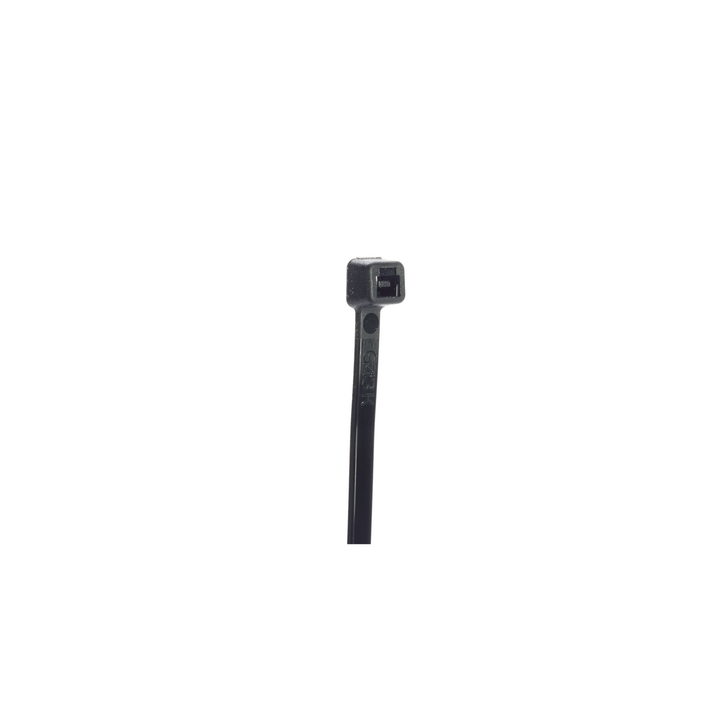 Cincho de Nylon 6.6 StrongHold™, 188mm largo x 4.8mm ancho, Color Negro, Exterior Resistente a Rayos UV, Paquete de