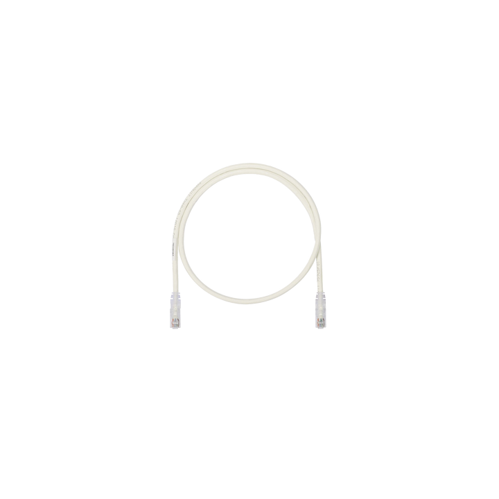 Cable de Parcheo UTP, Cat6A, 24 AWG, CM, Color Blanco, 0.91 Metros (3 Pies)