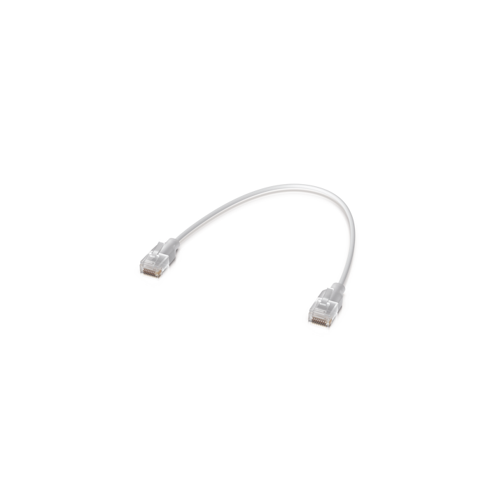 Pack de 24 Patchcords UniFi Etherlighting? de 15 cm (5.91 Pulgadas), hasta 10G / Soporta hasta PoE+++ / Conector RJ45