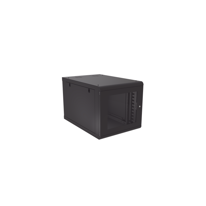 Gabinete de Pared 12U de 1027 mm de Profundidad: Máxima Profundidad y Protección en Acero Reforzado, Ideal para UPS y