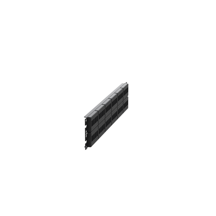 Panel de Parcheo Modular Keystone (Sin Conectores), de 48 Puertos, Identificación con Etiqueta Adhesiva, 2UR