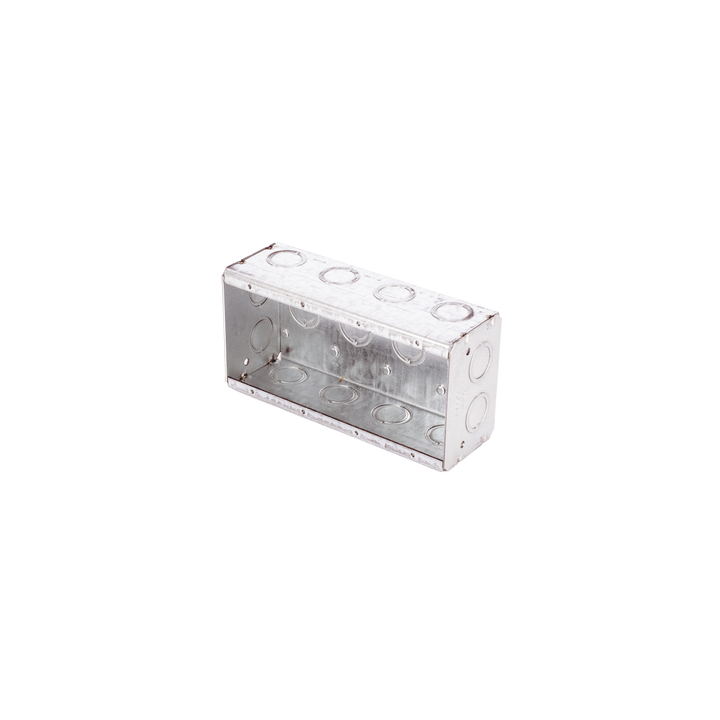 Caja Multigang de 4 Gangs,/ Profundidad de 2-1/2"/ 20 TKO (1/2"- 3/4").
