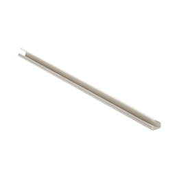 Canaleta LD5 de PVC rígido, con cinta adhesiva para instalación sin herramientas, 26 x 15 x 1828.8 mm, Color Blanco