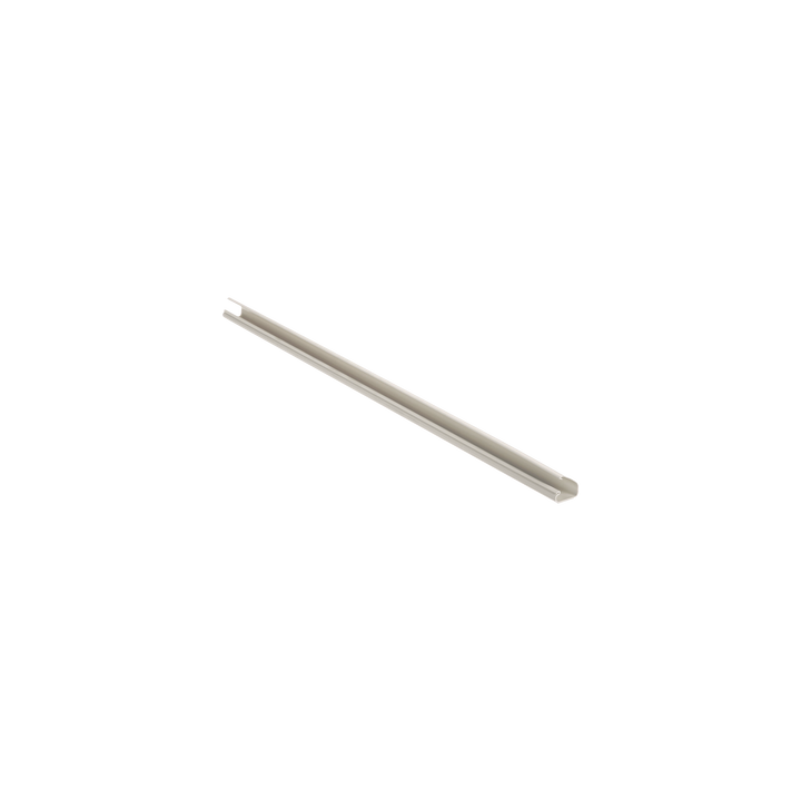 Canaleta LD5 de PVC rígido, con cinta adhesiva para instalación sin herramientas, 26 x 15 x 1828.8 mm, Color Blanco