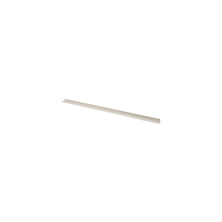 Canaleta LD5 de PVC rígido, con cinta adhesiva para instalación sin herramientas, 26 x 15 x 1828.8 mm, Color Blanco