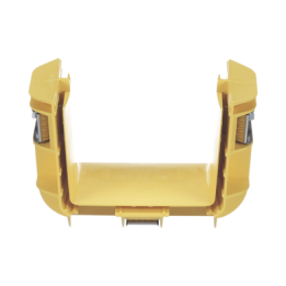 Union Recta "Cople", Para Canaleta FiberRunner™ 4X4, Color Amarillo