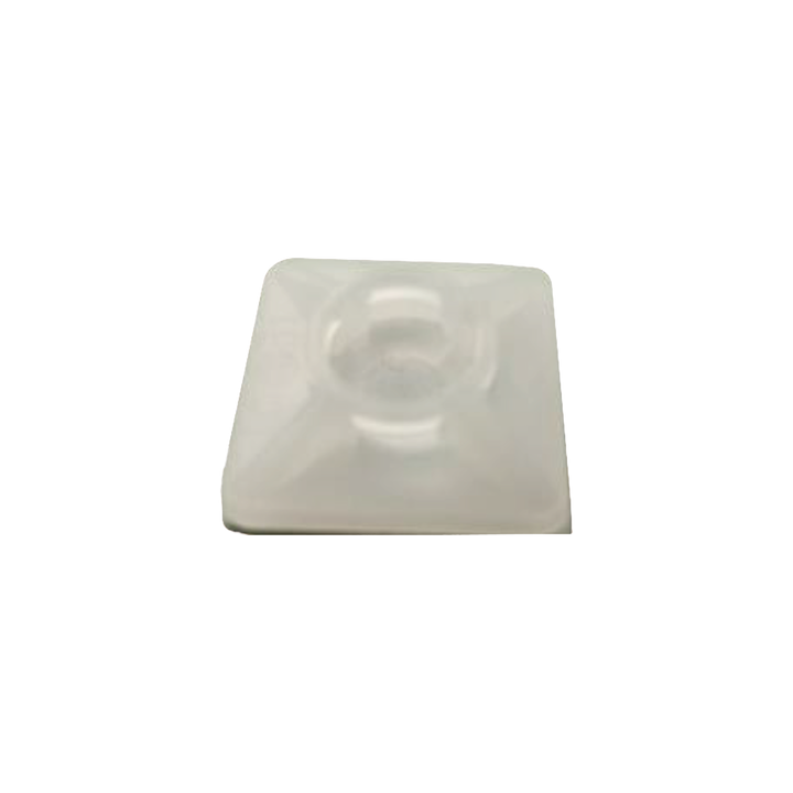 Base Autoadherible para Cinchos Práctica y Eficiente para la Organización y Fijación de Cables, Fabricada en Nylon