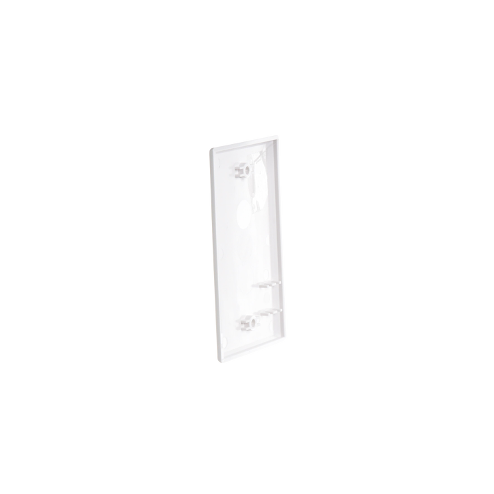 Placa de Pared Ciega Universal, Color Blanco