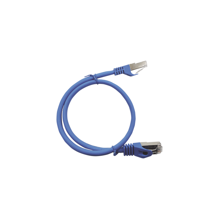 Patch Cord Cat6A 10G Blindado 3.0 Metros (9.84 Pies) Azul