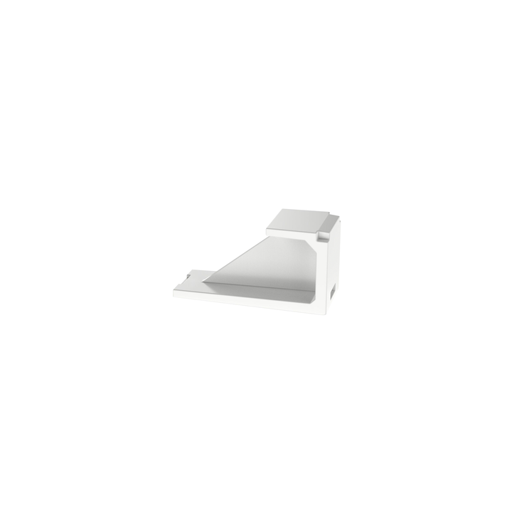 Módulo de Tapa Ciega (Inserto Ciego), Mini-Com, Color Blanco, 1 Pieza
