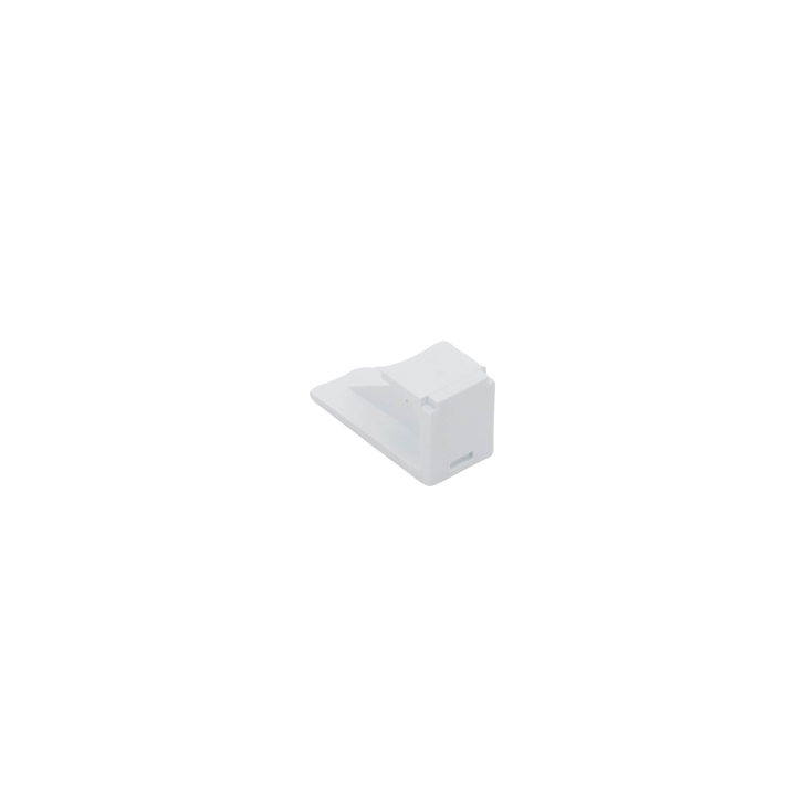 Módulo de Tapa Ciega (Inserto Ciego), Mini-Com, Color Blanco, 1 Pieza