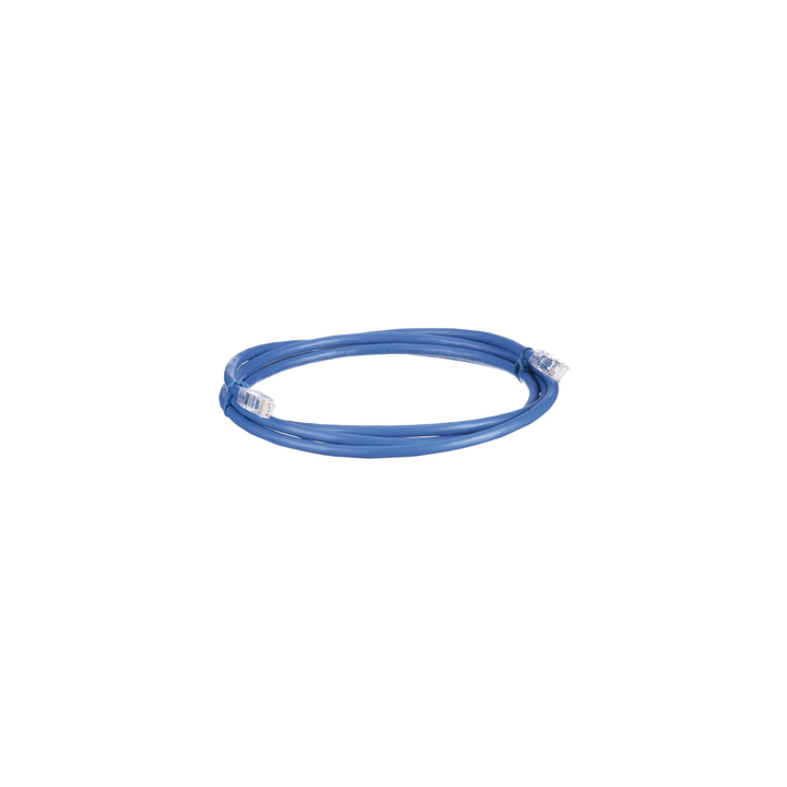 Cable de Parcheo UTP, Cat6A, 24 AWG, CM, Color Azul, 4.57 Metros (15 Pies)