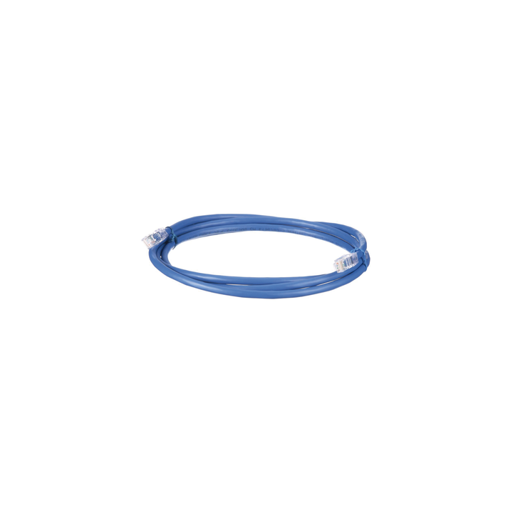 Cable de Parcheo UTP, Cat6A, 24 AWG, CM, Color Azul, 4.57 Metros (15 Pies)