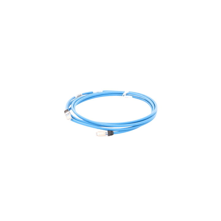 Patch Cord Cat6A, Blindado S/FTP, CM/LS0H, 3.05 Metros (10 Pies), Color Azul