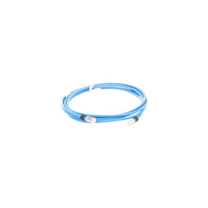 Patch Cord Cat6A, Blindado S/FTP, CM/LS0H, 3.05 Metros (10 Pies), Color Azul