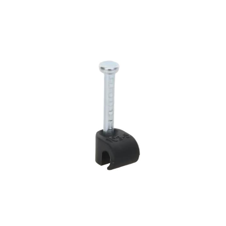 Grapa negra para Fibra óptica redonda de 3 mm (100pzs) (3101-00400)