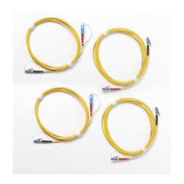 Kit de Cables de Referencia de Comprobación Monomodo CertiFiber Pro, Para Fibras con Conectores LC (2 SC/LC Metálico,