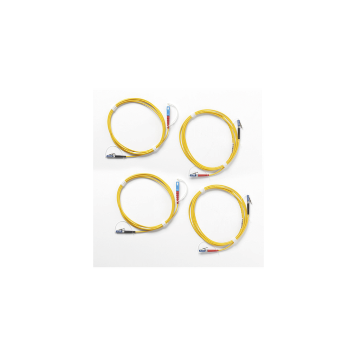 Kit de Cables de Referencia de Comprobación Monomodo CertiFiber Pro, Para Fibras con Conectores LC (2 SC/LC Metálico,